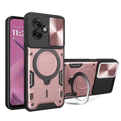 Techsuit CamGuard Pro - θήκη για Motorola Moto G55 - Ροζ
