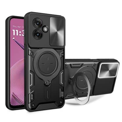 Techsuit CamGuard Pro - θήκη για Motorola Moto G55 - Μαύρο
