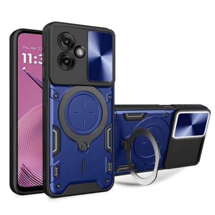 Techsuit CamGuard Pro - θήκη για Motorola Moto G55 - Μπλε