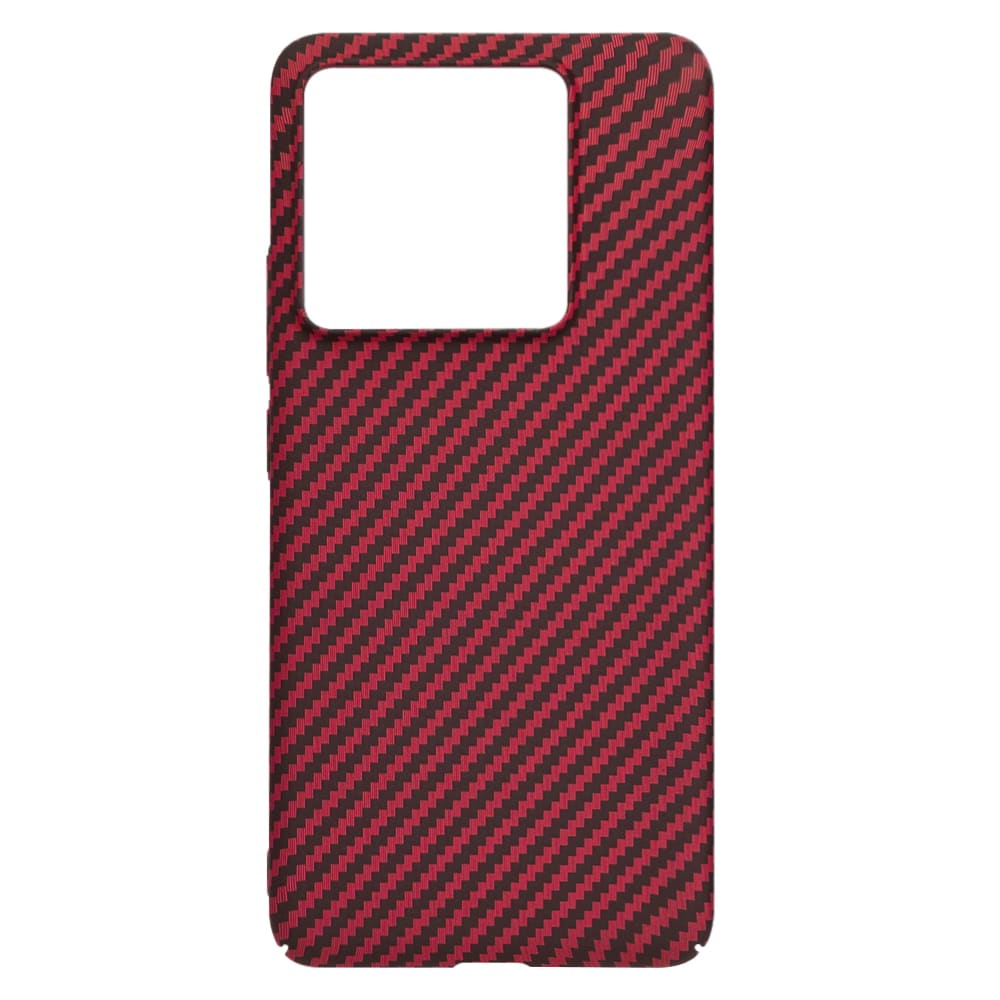 Techsuit Carbonite FiberShell - θήκη για Xiaomi 14T Pro - Κόκκινο - Image 4