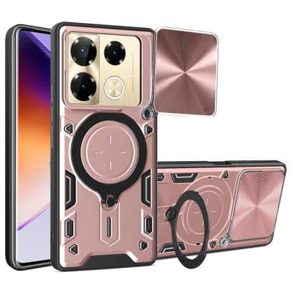 Techsuit CamGuard Pro - θήκη για Infinix Note 40 Pro+ - Ροζ