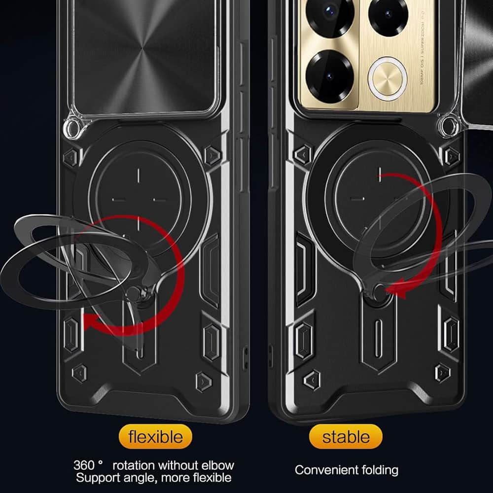 Techsuit CamGuard Pro - θήκη για Infinix Note 40 Pro+ - Μπλε - Image 6
