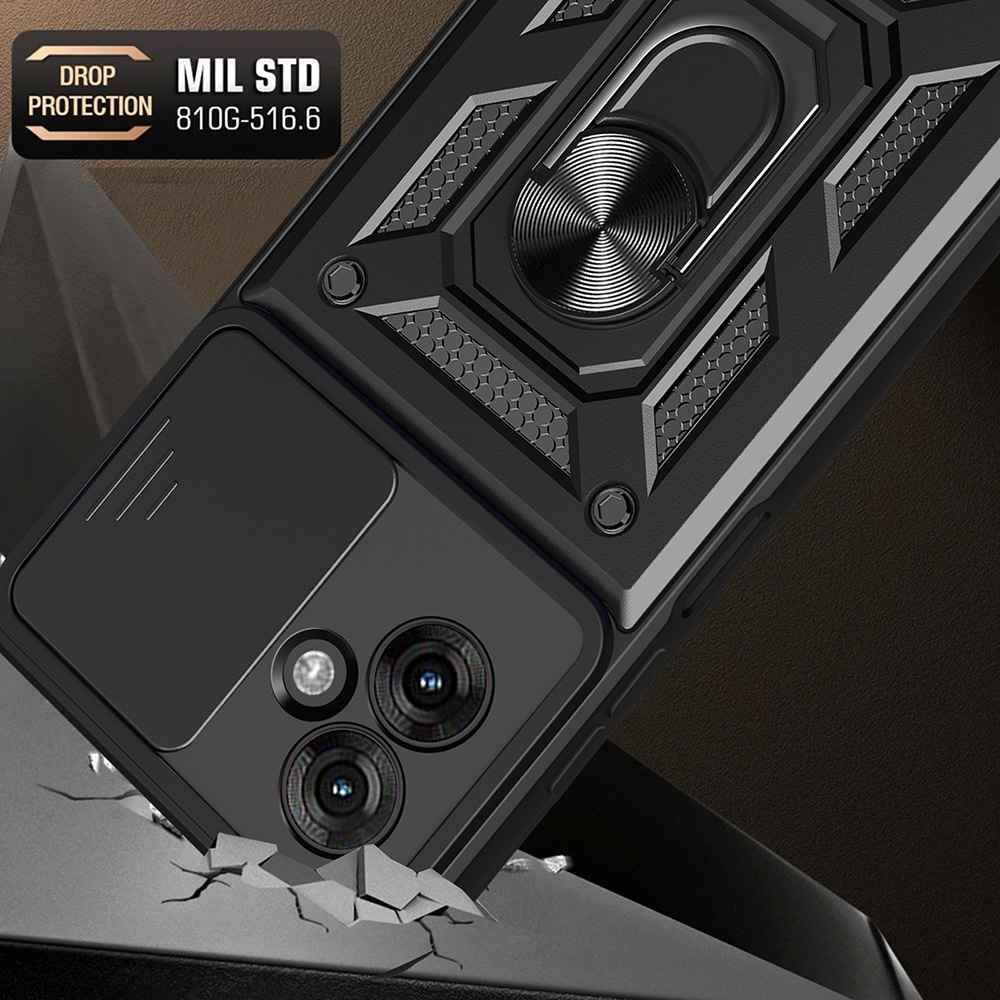 Techsuit CamShield Series - θήκη για Motorola Moto G55 - Μαύρο - Image 4