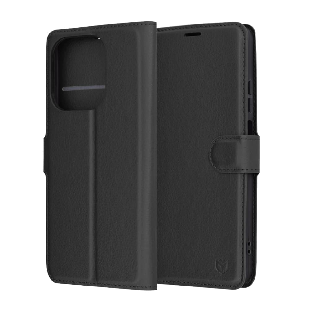 Techsuit Leather Folio - θήκη για Oppo A60 - Μαύρο - Image 6