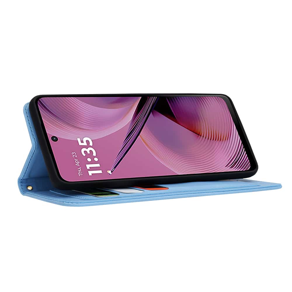 Techsuit FlipCraft - θήκη για Motorola Moto G55 - Μπλε - Image 4