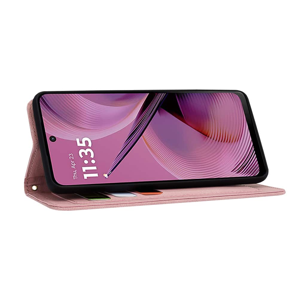 Techsuit FlipCraft - θήκη για Motorola Moto G55 - Ροζ - Image 4