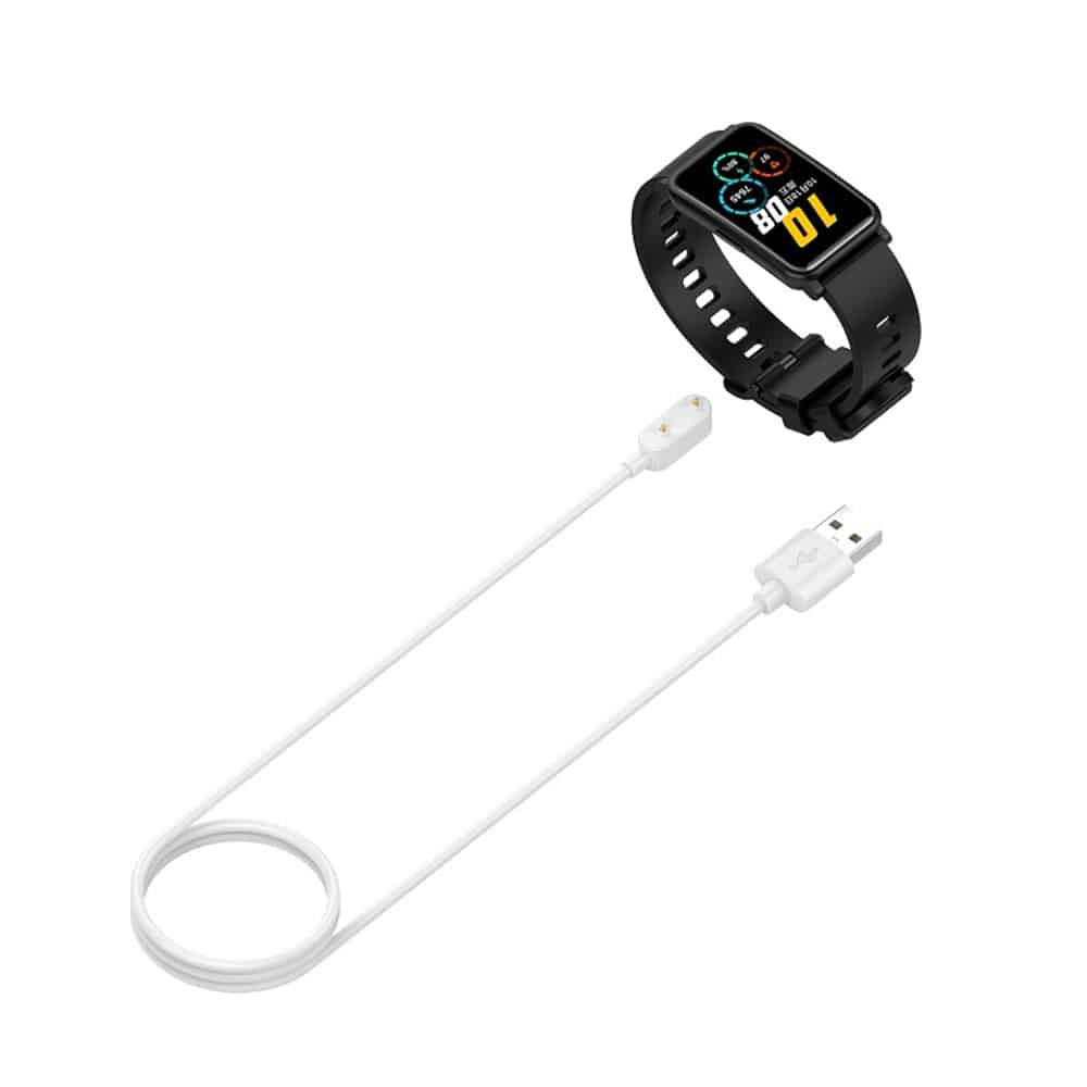 Techsuit - Καλώδιο ασύρματης φόρτισης SmartWatch (THH1) - για Huawei Band 7/8/9/Watch Fit3 / Honor Band 6/9 / Oppo Watch2 - Λευκό - Image 3