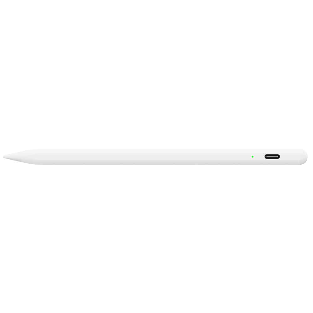 Techsuit Stylus Pen για Tablet, Bluetooth, Type-C, 130mAh, 5V, 0.2A, Palm Rejection, Tilt Pressure Sense - Λευκό - Image 3