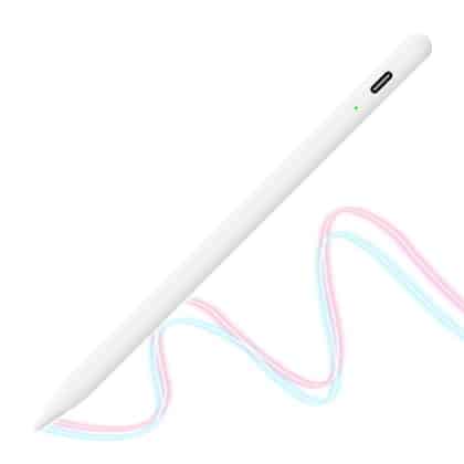 Techsuit Stylus Pen για Tablet, Bluetooth, Type-C, 130mAh, 5V, 0.2A, Palm Rejection, Tilt Pressure Sense - Λευκό