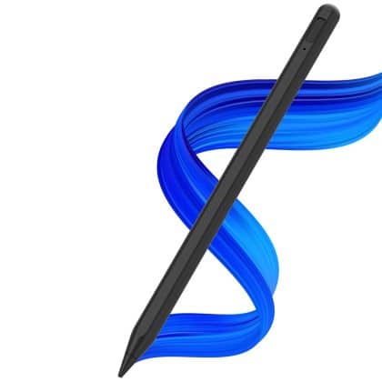 Techsuit Stylus Pen για Tablet, Bluetooth, Type-C, 125mAh - Μαύρο Διαμάντι
