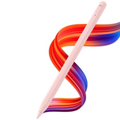 Techsuit stylus για ταμπλέτα, Bluetooth, Type-C, 125mAh - ροζ όνειρο