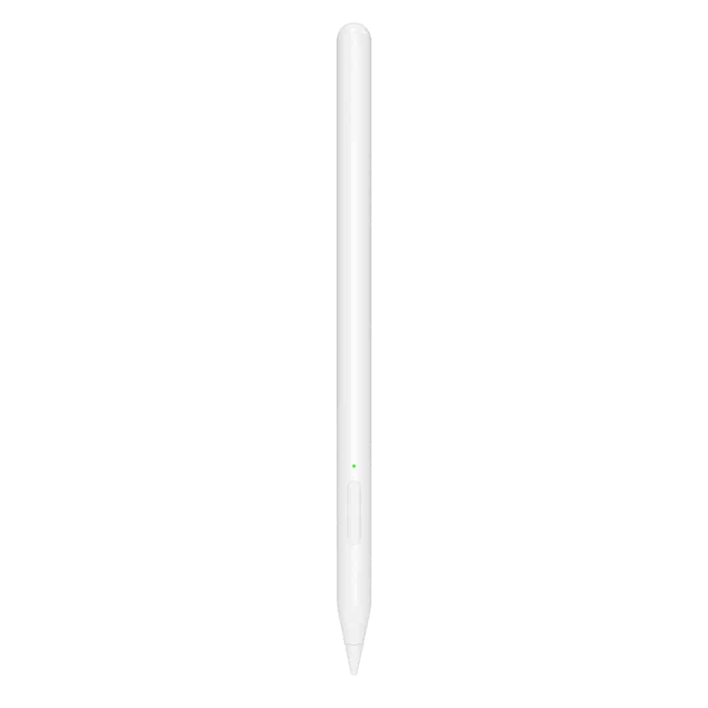 Techsuit stylus για ταμπλέτα, Bluetooth, Type-C, 130mAh, απόρριψη παλάμης, αίσθηση πίεσης κλίσης - Λευκό - Image 2