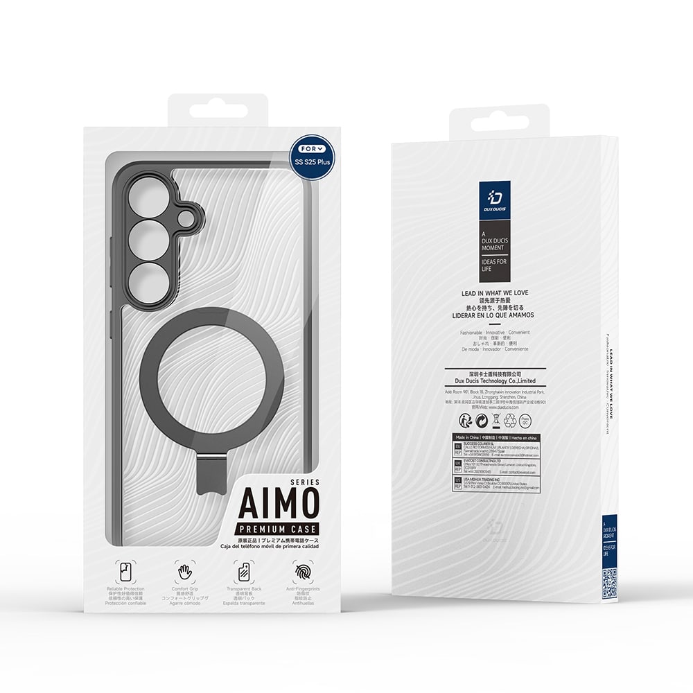 Dux Ducis Aimo MagSafe Magnetic Stand - θήκη για Samsung Galaxy S25 - Μαύρο - Image 7