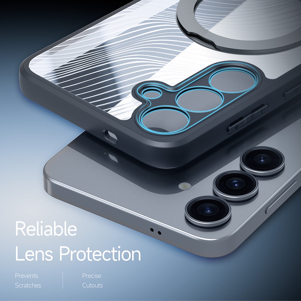 Dux Ducis Aimo MagSafe Magnetic Stand - θήκη για Samsung Galaxy S25 - Μαύρο - Image 3
