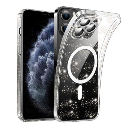 Techsuit SparkleSkin MagSafe Series - θήκη για Apple iPhone 11 Pro - Διάφανο