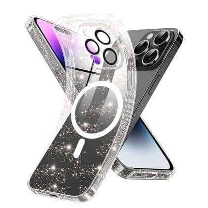 Techsuit SparkleSkin MagSafe Series - θήκη για Apple iPhone 14 Pro - Διάφανο