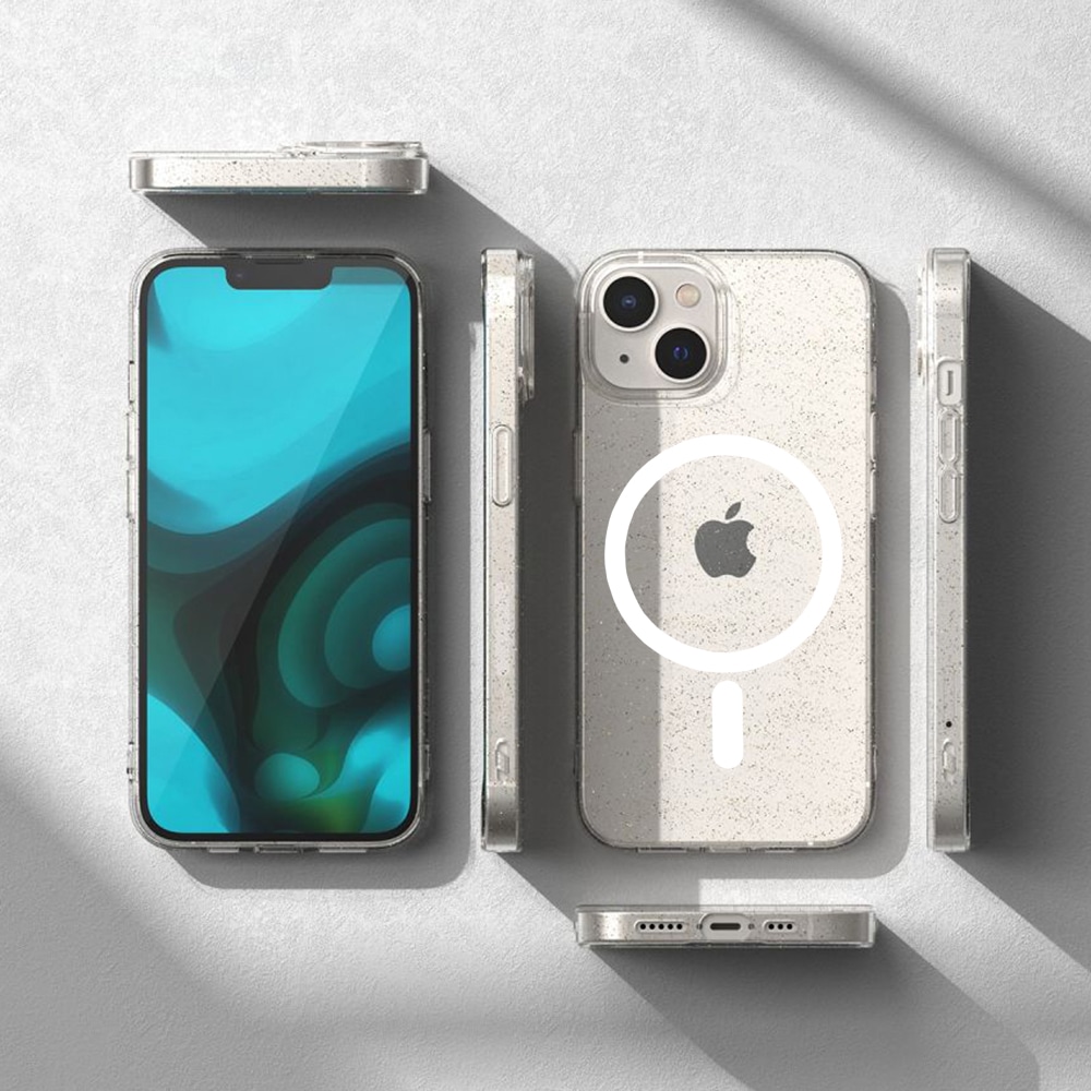 Techsuit SparkleSkin MagSafe Series - θήκη για Apple iPhone 14 Pro - Διάφανο - Image 6