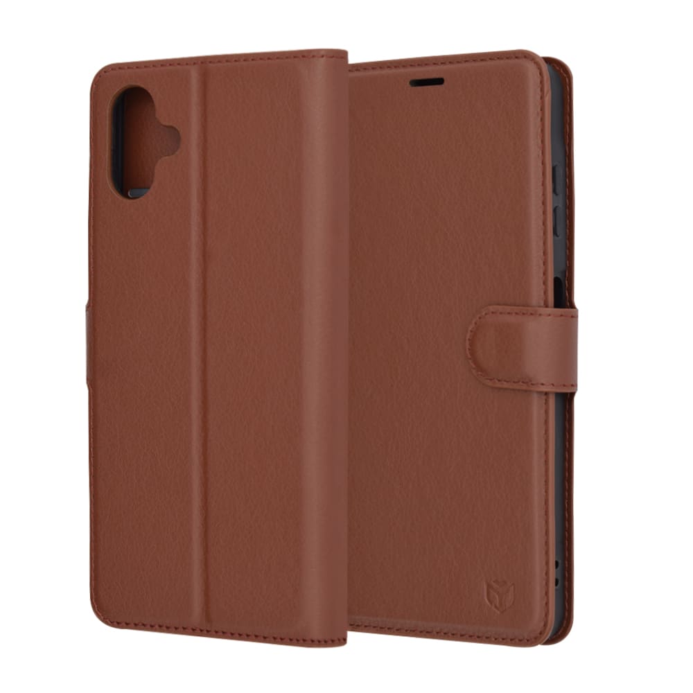 Techsuit Leather Folio - θήκη για Samsung Galaxy A06 - Καφέ - Image 6