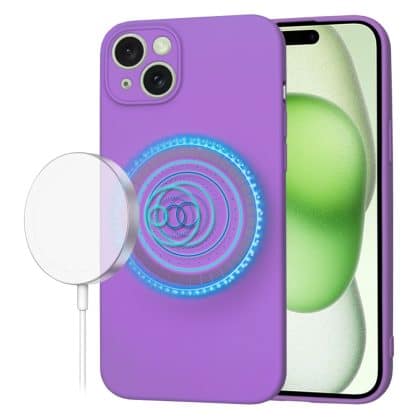 Techsuit SoftFlex - θήκη για Apple iPhone 15 Plus - Μωβ