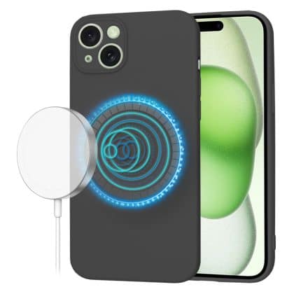 Techsuit SoftFlex - θήκη για Apple iPhone 15 Plus - Μαύρο