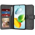 Techsuit Diary Book - θήκη για Honor 200 Smart - Μαύρο