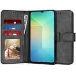 Techsuit Diary Book - θήκη για Samsung Galaxy A06 - Μαύρο