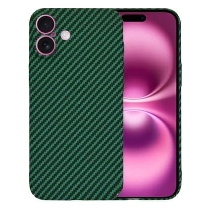 Techsuit Carbonite FiberShell - θήκη για Apple iPhone 16 Plus - Πράσινο