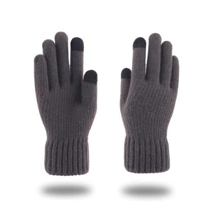 Techsuit γάντια unisex, 22 εκ. - σκούρο γκρι