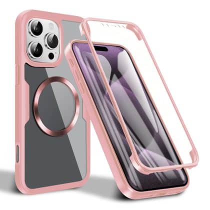 Techsuit ColorVerse 360 MagSafe Series - θήκη για Apple iPhone 16 Pro - Ροζ