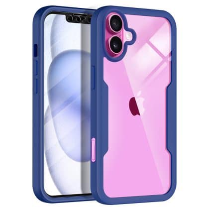 Techsuit ColorVerse 360 - θήκη για Apple iPhone 16 Plus - Διάφανο