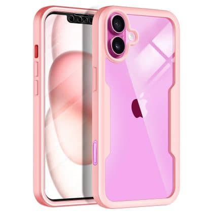 Techsuit ColorVerse 360 - θήκη για Apple iPhone 16 Plus - Ροζ