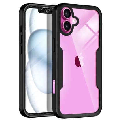 Techsuit ColorVerse 360 - θήκη για Apple iPhone 16 Plus - Μαύρο