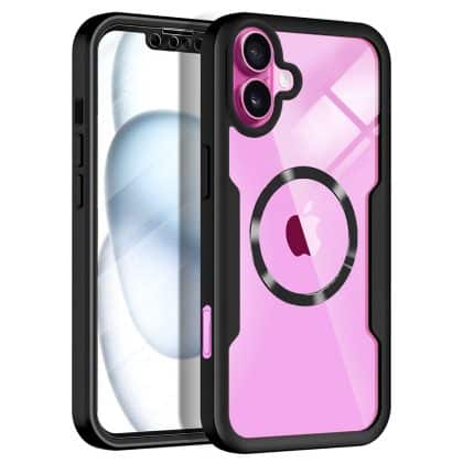 Techsuit ColorVerse 360 MagSafe Series - θήκη για Apple iPhone 16 Plus - Μαύρο
