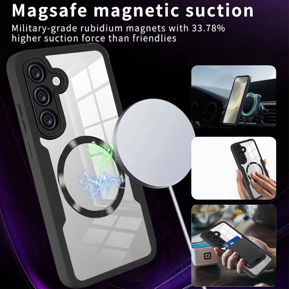 Techsuit ColorVerse 360 MagSafe Series - θήκη για Samsung Galaxy S24+ - Ροζ - Image 6