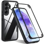 Techsuit ColorVerse 360 - θήκη για Samsung Galaxy S24 FE - Διάφανο