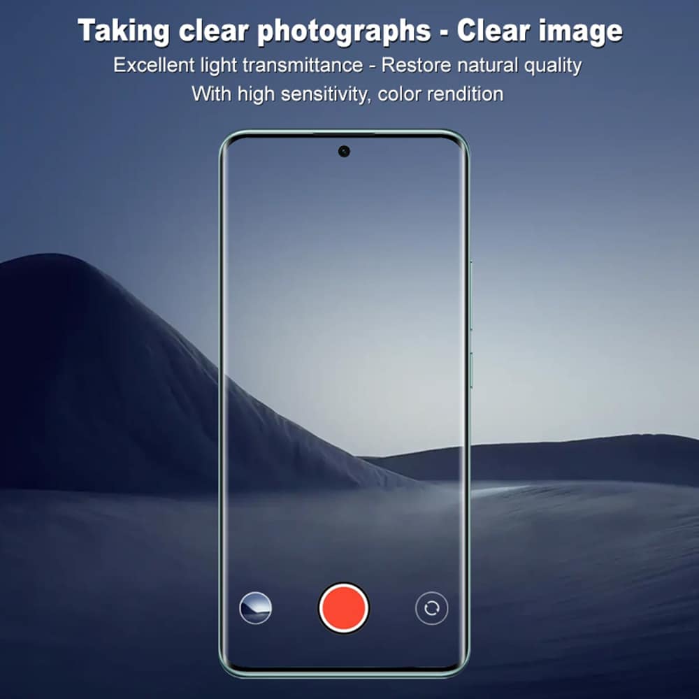Techsuit - Full Camera Glass - Xiaomi Redmi Note 14 Pro 5G / Poco X7 - Black - Image 2