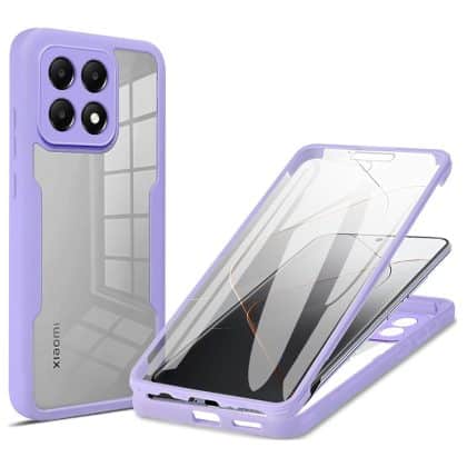 Techsuit ColorVerse 360 Series - θήκη για Xiaomi 14T Pro - Μωβ