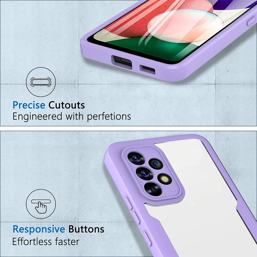 Techsuit ColorVerse 360 Series - θήκη για Xiaomi 14T - Μωβ - Image 6
