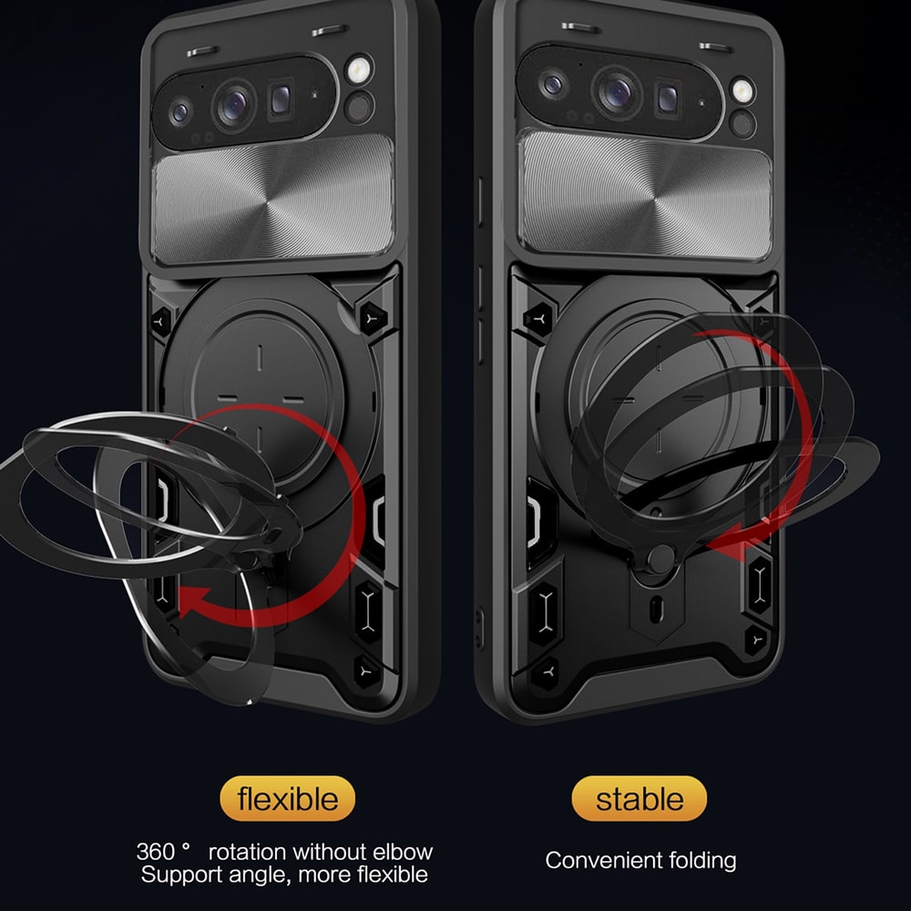 Techsuit CamGuard Pro - θήκη για Xiaomi Redmi Note 14 Pro / Poco X7 - Ροζ - Image 3