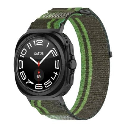 Techsuit - Watchband (W054) - Samsung Galaxy Watch Ultra 47mm - Dark Green / Gray