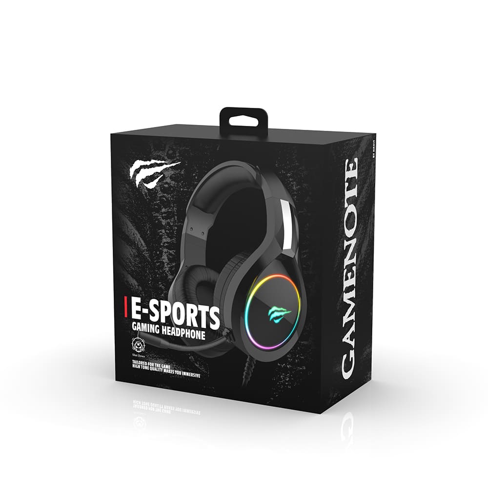 Havit - Gaming Headphones (h2002d) - Detachable Microphone, 53mm Speaker, Compatible With Ps4/xbox, Jack 3.5mm, 2m - Pink - Image 7