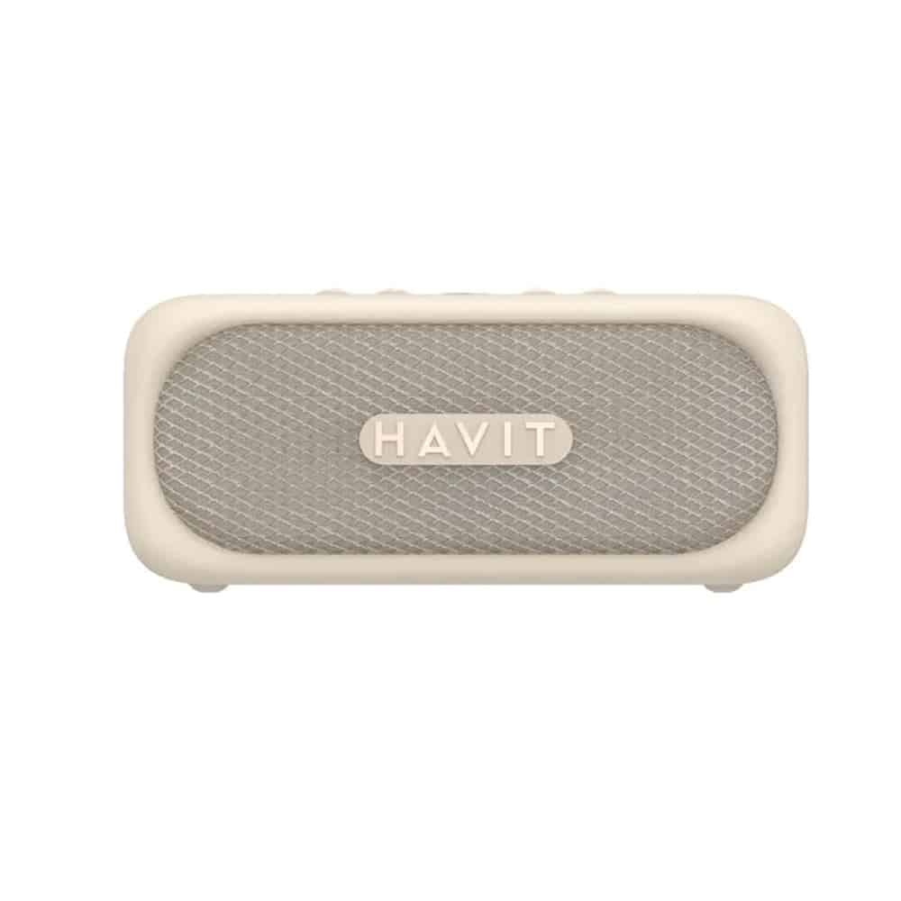 Havit - Wireless Speaker (sk905bt) - Type-C, Bluetooth 5.3, Tws, Tf, Aux, Hands-Free Call, Ipx7, 2000mah - Beige - Image 3