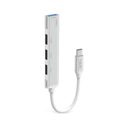 Havit - Docking Station (hb41) - USB 3.0, 3x USB 2.0, 11.8cm Καλώδιο Length, Aluminium Alloy - Silver