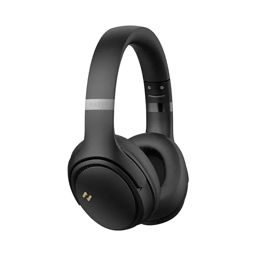 Havit - Wireless Headphones (h630bt Pro) - Bluetooth 5.3, Anc, Foldable, Portable, 500mah, Type-C - Black - Image 5