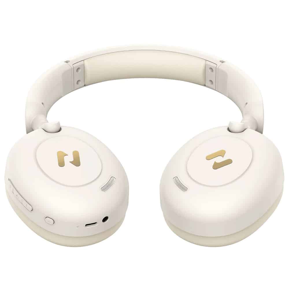 Havit - Wireless Headphones (h655bt Pro) - With Case, Bluetooth 5.3, Noise Cancelling, Multipoint, Hi-Res, 700mah - Beige - Image 3