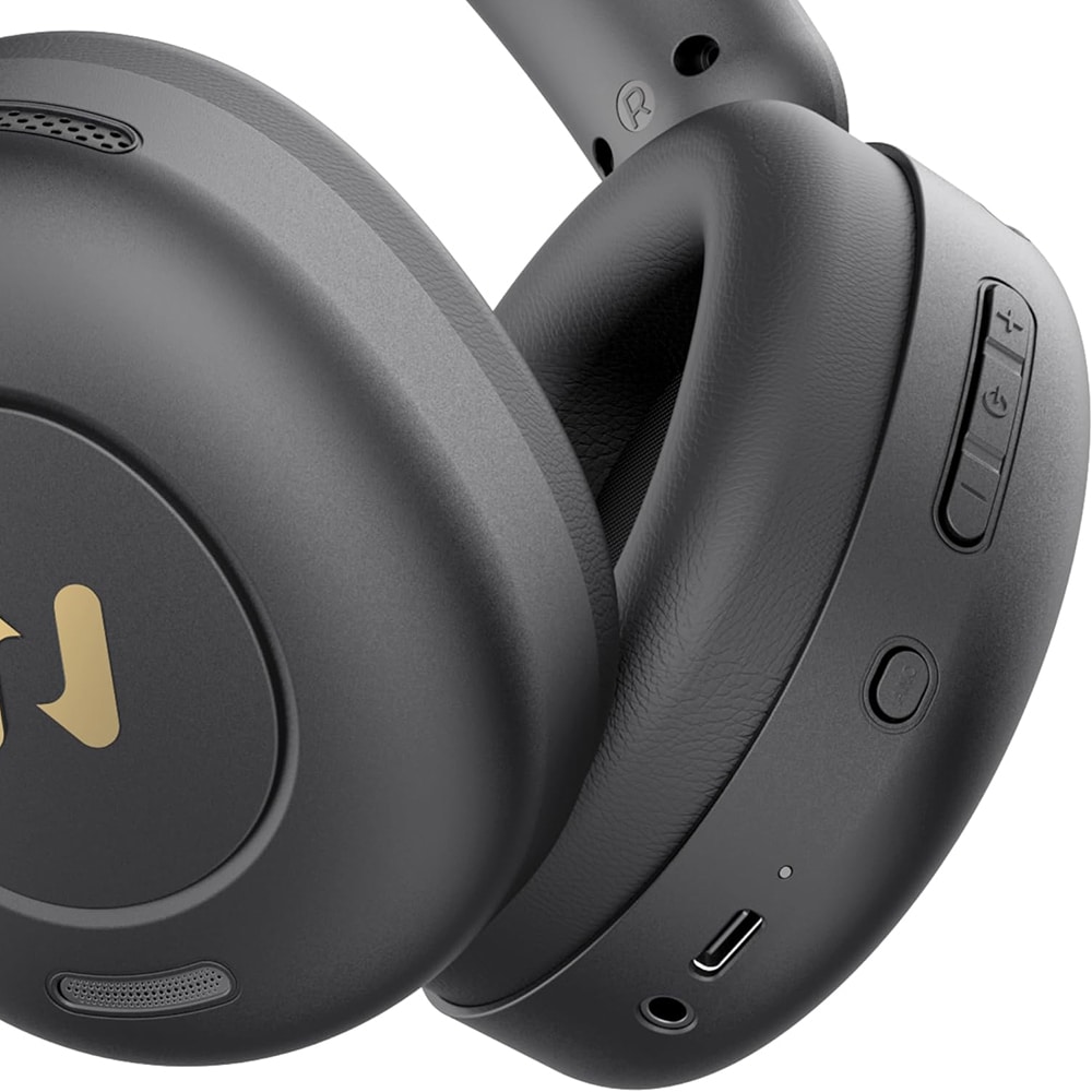 Havit - Wireless Headphones (h655bt Pro) - With Case, Bluetooth 5.3, Noise Cancelling, Multipoint, Hi-Res, 700mah - Black - Image 4