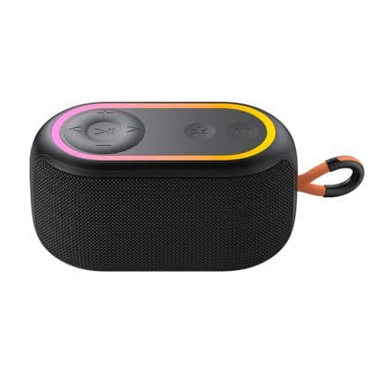 Havit - Wireless Speaker (sk809bt) - USB-C, Bluetooth 5.3, Tws, Tf, USB, Fm, Aux, Hands-Free Call, Rgb, Ipx5, 1200mah - Black