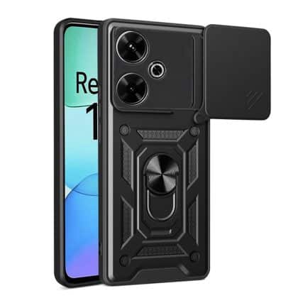 Techsuit CamShield Series - θήκη για Xiaomi Redmi 13 / Poco M6 4G - Μαύρο