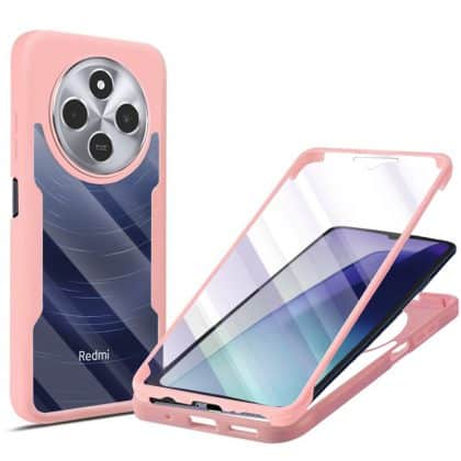 Techsuit ColorVerse 360 - θήκη για Xiaomi Redmi 14C / Poco C75 - Ροζ