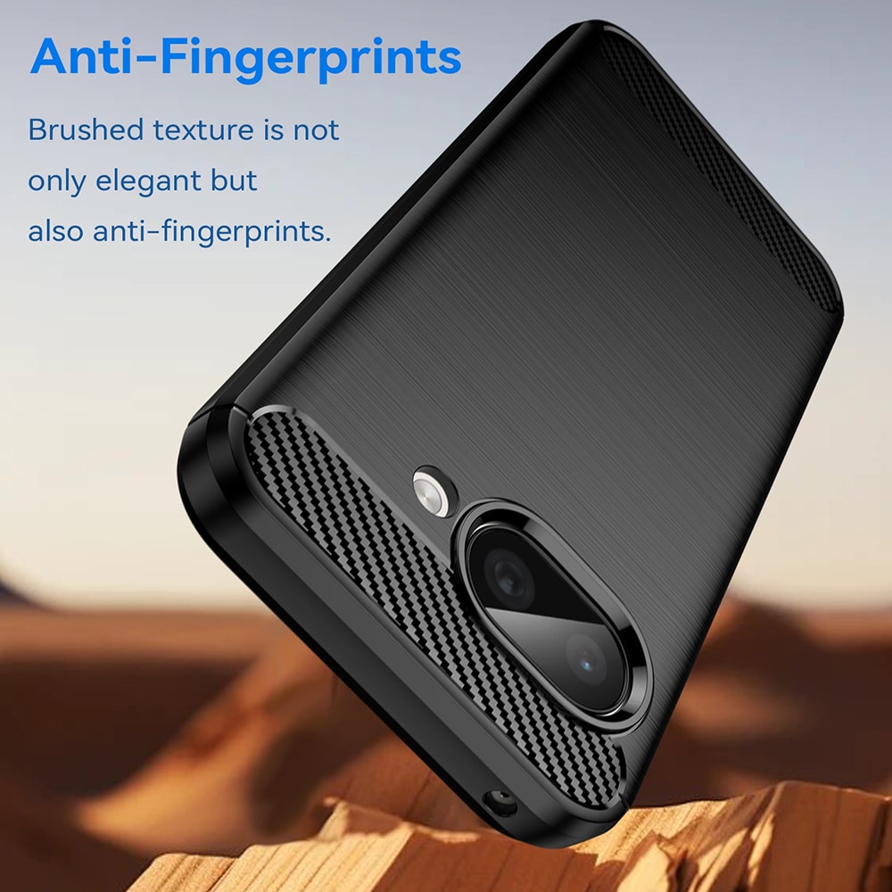 Techsuit Carbon Silicone - θήκη για Google Pixel 9a - Μαύρο - Image 2